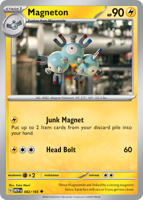 Pokémon Séries Ex: Magneton