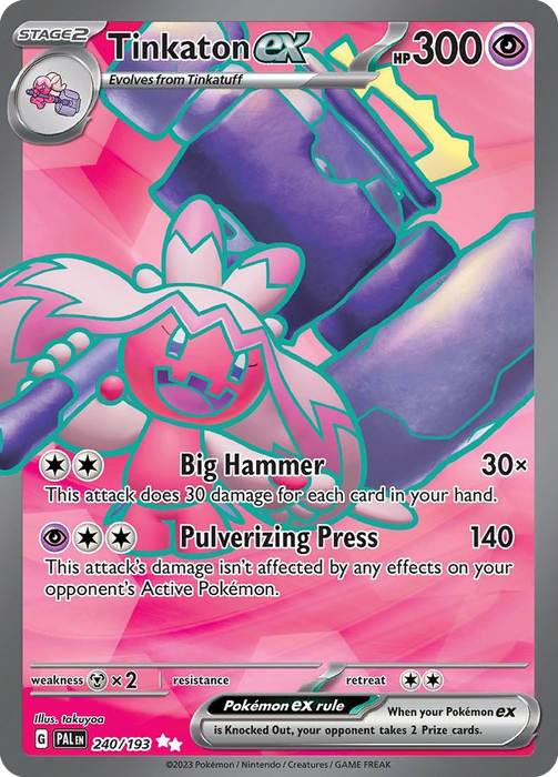 It's Hammer Time with the Pokémon TCG Tinkaton Promo Card at
