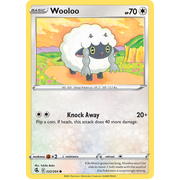 Reverse Holo Wooloo (222) Common 222/264 Fusion Strike Singles