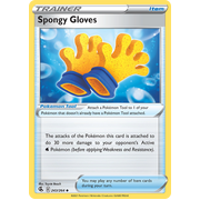 Reverse Holo Spongy Gloves Uncommon 243/264 Fusion Strike Singles