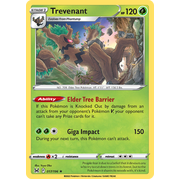 Reverse Holo Trevenant 017/196 Holo Rare Lost Origin Single