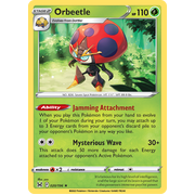 Orbeetle 020/196 Holo Rare Lost Origin Single