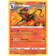 Reverse Holo Pyroar 029/196 Holo Rare Lost Origin Single