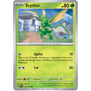 Scyther 004/197 Common Scarlet & Violet Obsidian Flames Card Reverse Holo