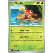 Shuckle 005/197 Common Scarlet & Violet Obsidian Flames Card Reverse Holo