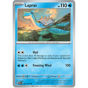 Lapras 045/197 Uncommon Scarlet & Violet Obsidian Flames Card Reverse Holo