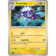 Toxtricity 072/197 Rare Scarlet & Violet Obsidian Flames Card