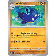 Whiscash 109/197 Uncommon Scarlet & Violet Obsidian Flames Card