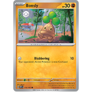 Bonsly 110/197 Common Scarlet & Violet Obsidian Flames Card