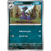 Salazzle 140/197 Uncommon Scarlet & Violet Obsidian Flames Card Reverse Holo