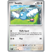 Swablu 169/197 Common Scarlet & Violet Obsidian Flames Card Reverse Holo