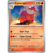 Camerupt 012/091 Uncommon Scarlet & Violet Paldean Fates Single Card