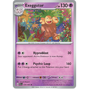 Reverse Holo Exeggutor 024/091 Holo Rare Scarlet & Violet Paldean Fates Single Card