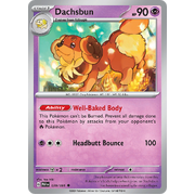 Reverse Holo Dachsbun 039/091 Uncommon Scarlet & Violet Paldean Fates Single Card