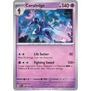 Reverse Holo Ceruledge 040/091 Holo Rare Scarlet & Violet Paldean Fates Single Card