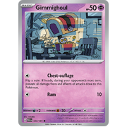 Reverse Holo Gimmighoul 044/091 Common Scarlet & Violet Paldean Fates Single Card