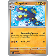 Grapploct 052/091 Uncommon Scarlet & Violet Paldean Fates Single Card