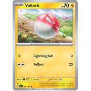 Reverse Holo Voltorb 066/193 Common Paldea Evolved Pokemon Card