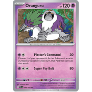 Reverse Holo Oranguru 094/193 Uncommon Paldea Evolved Pokemon Card