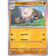 Reverse Holo Primeape 107/193 Uncommon Paldea Evolved Pokemon Card