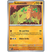 Reverse Holo Sudowoodo 109/193 Uncommon Paldea Evolved Pokemon Card