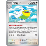 Reverse Holo Pelipper 159/193 Uncommon Paldea Evolved Pokemon Card