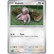 Reverse Holo Slakoth 160/193 Common Paldea Evolved Pokemon Card