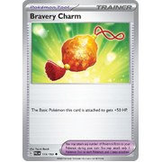 Reverse Holo Bravery Charm 173/193 Uncommon Paldea Evolved Pokemon Card