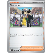 Reverse Holo Giacomo 182/193 Uncommon Paldea Evolved Pokemon Card