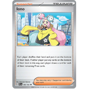 Reverse Holo Iono 185/193 Uncommon Paldea Evolved Pokemon Card