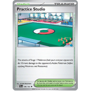 Practice Studio 186/193 Uncommon Paldea Evolved Pokemon Card