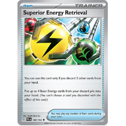 Reverse Holo Superior Energy Retrieval 189/193 Uncommon Paldea Evolved Pokemon Card