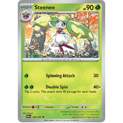 Steenee 009/182 Uncommon Scarlet & Violet Paradox Rift Pokemon Card Reverse Holo