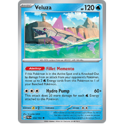 Veluza 054/182 Uncommon Scarlet & Violet Paradox Rift Pokemon Card Reverse Holo