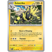 Zebstrika 063/182 Uncommon Scarlet & Violet Paradox Rift Pokemon Card