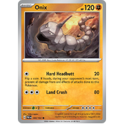 Onix 090/182 Common Scarlet & Violet Paradox Rift Pokemon Card Reverse Holo