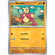 Mienfoo 096/182 Common Scarlet & Violet Paradox Rift Pokemon Card Reverse Holo