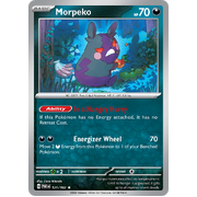 Morpeko 121/182 Rare Scarlet & Violet Paradox Rift Pokemon Card Reverse Holo