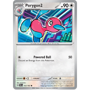 Porygon 2 143/182 Common Scarlet & Violet Paradox Rift Pokemon Card Reverse Holo