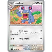 Loudred 149/182 Common Scarlet & Violet Paradox Rift Pokemon Card
