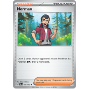 Norman 168/182 Uncommon Scarlet & Violet Paradox Rift Pokemon Card