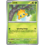 Reverse Holo Joltik  001/064 Common Scarlet & Violet Shrouded Fable Pokemon Card