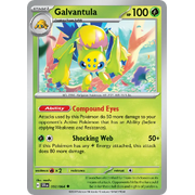 Reverse Holo Galvantula  002/064 Uncommon Scarlet & Violet Shrouded Fable Pokemon Card