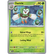 Reverse Holo Dartrix  004/064 Common Scarlet & Violet Shrouded Fable Pokemon Card