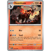 Reverse Holo Houndoom  008/064 Common Scarlet & Violet Shrouded Fable Pokemon Card