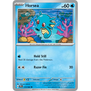 Reverse Holo Horsea  010/064 Common Scarlet & Violet Shrouded Fable Pokemon Card