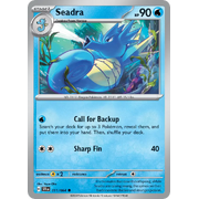 Reverse Holo Seadra  011/064 Common Scarlet & Violet Shrouded Fable Pokemon Card