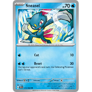 Reverse Holo Sneasel  013/064 Common Scarlet & Violet Shrouded Fable Pokemon Card