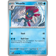 Reverse Holo Weavile  014/064 Uncommon Scarlet & Violet Shrouded Fable Pokemon Card