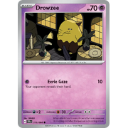 Reverse Holo Drowzee  016/064 Common Scarlet & Violet Shrouded Fable Pokemon Card